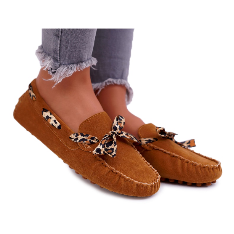 Women's Loafers Lu Boo Comfortable Camel Plummy brown