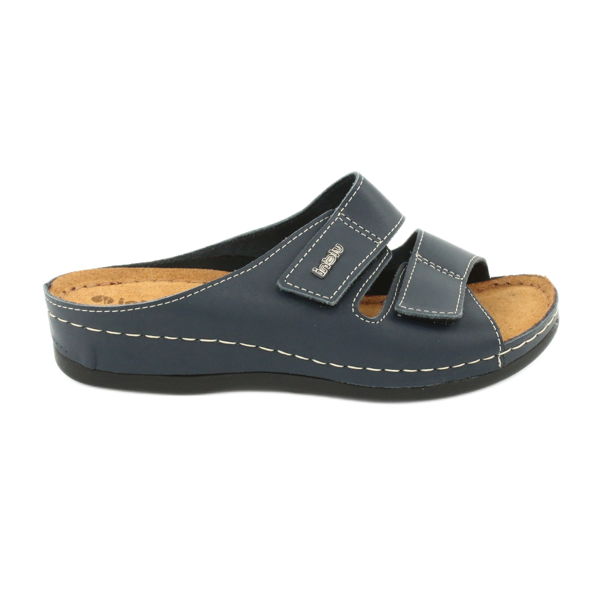 Inblu women s shoes slippers 158D106 blue KeeShoes