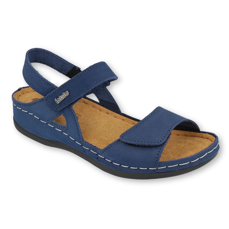 Inblu women's shoes sandals 158D101 blue