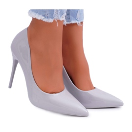PS1 Gray Yanna gray stilettos grey