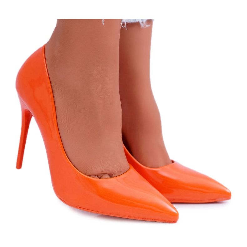 PS1 Orange Yanna Women's High Heels