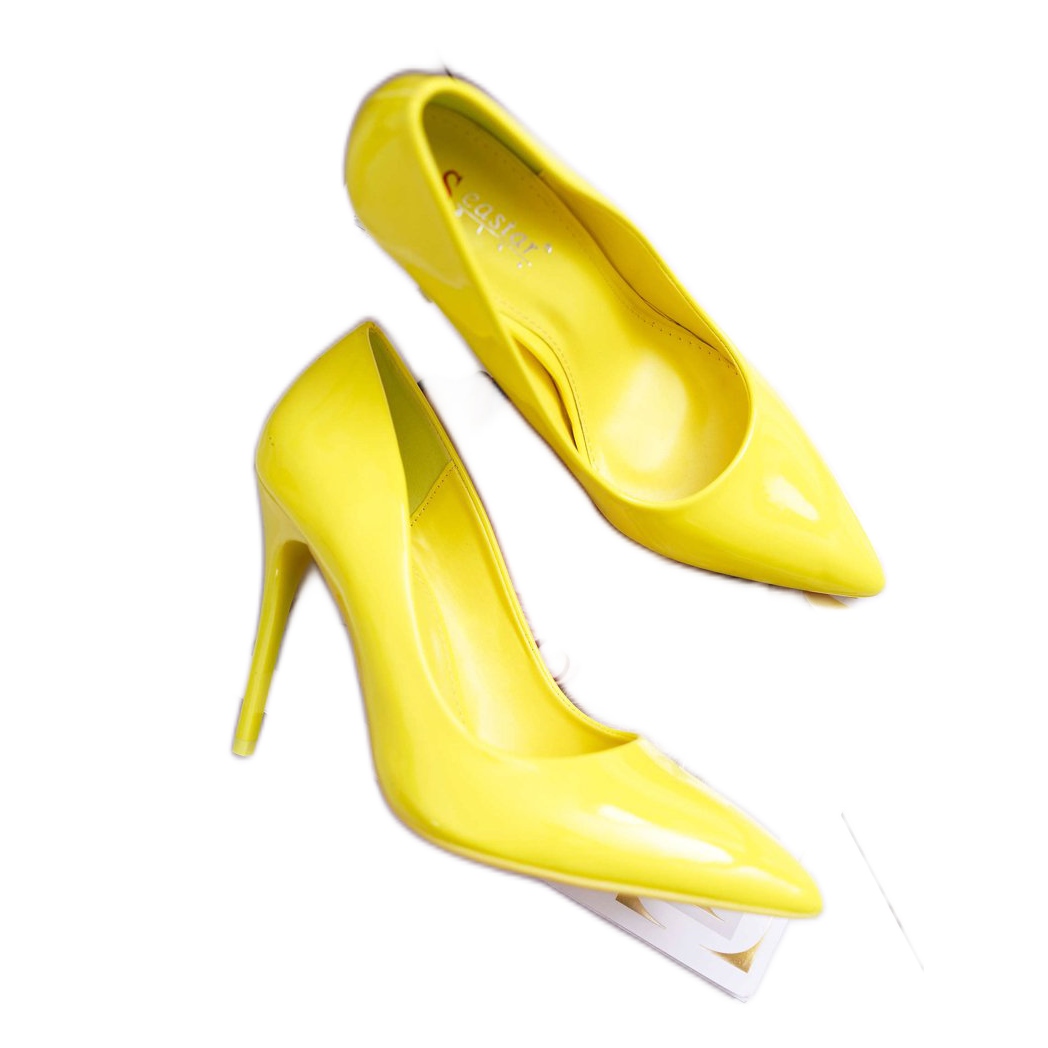 Lemon yellow womens shoes clearance