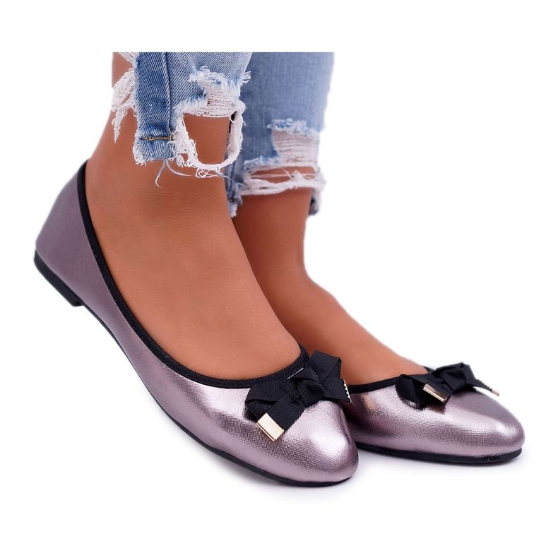 EVE Elegant Women's Ballerinas Graphite LaDonna multicolored grey
