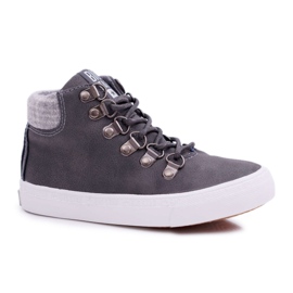 Children's Boy's Shoes Sneakers Big Star Gray EE374040 grey