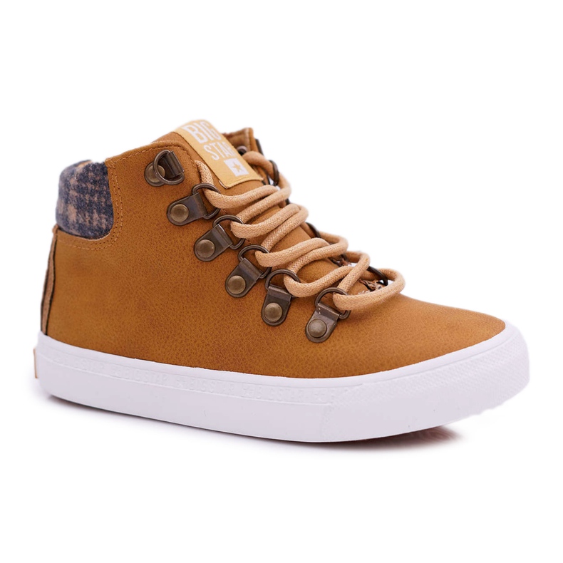 Children's Boys' Sneakers Big Star Camel EE374039 brown Children's Boys' Sneakers Big Star Camel EE374039 brown