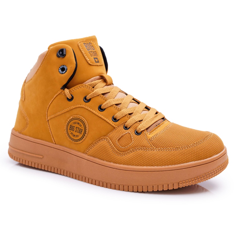 Men's Sport Shoes Big Star High Camel EE174432 brown