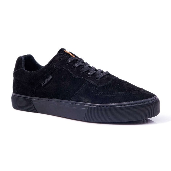 Men's Sneakers Low Big Star Suede Black EE174362