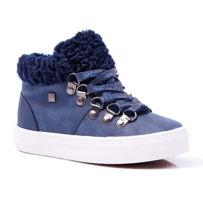 Children's Boys Girls Shoes Girls Big Star Navy Blue EE374018 Children's Boys Girls Shoes Girls Big Star Navy Blue EE374018