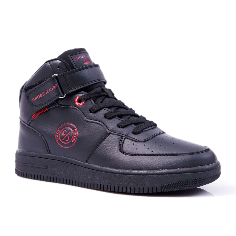 Women's Sneakers Cross Jeans High Black EE2R4147C