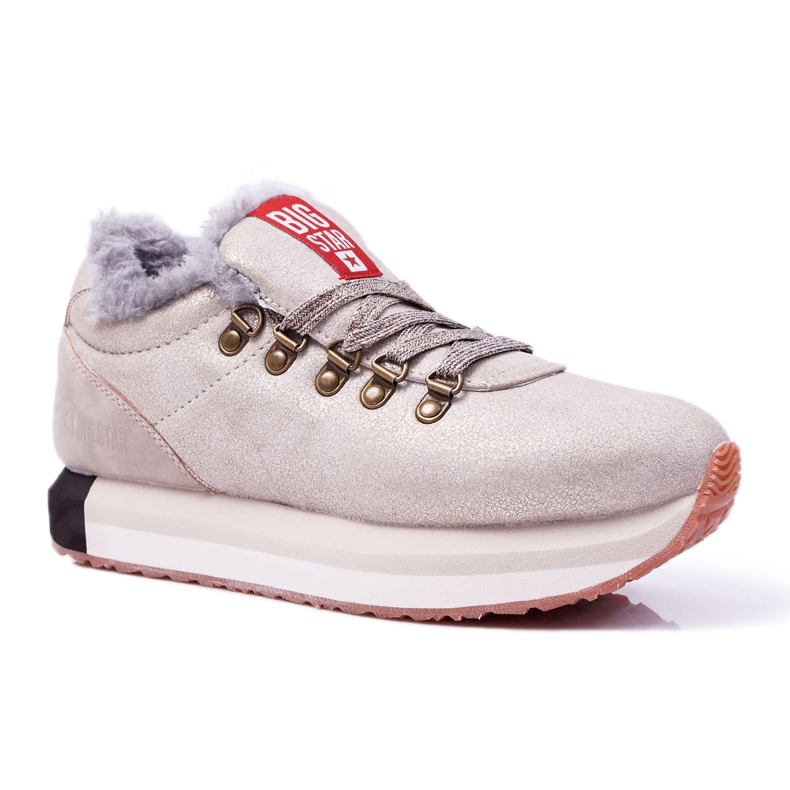 Women's Sport Shoes Big Star Beige EE274732 Women's Sport Shoes Big Star Beige EE274732