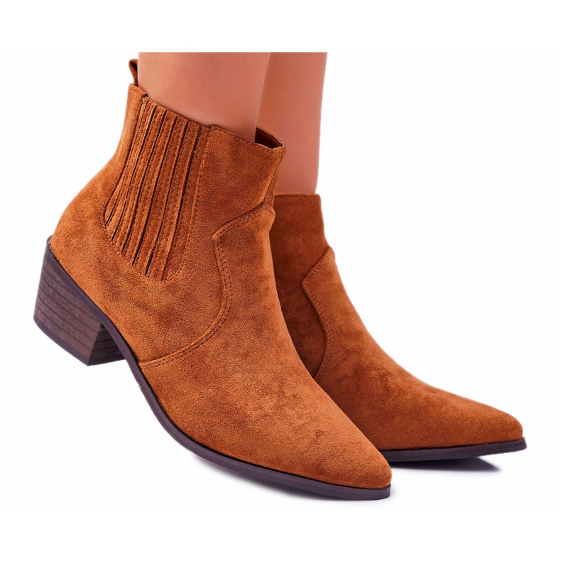 Camel Umberco Women's Flat Heel Boots brown