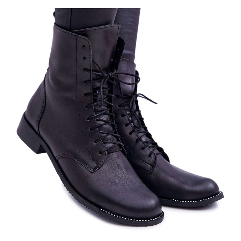 Women's Boots Grain leather Nicole 2315 Black The Island
