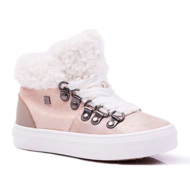 Children's Girl's Shoes Sneakers Big Star Pink EE374015 Children's Girl's Shoes Sneakers Big Star Pink EE374015