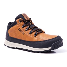 Youth Trekking Shoes Big Star High Outdoor Camel EE274815 brown Youth Trekking Shoes Big Star High Outdoor Camel EE274815 brown
