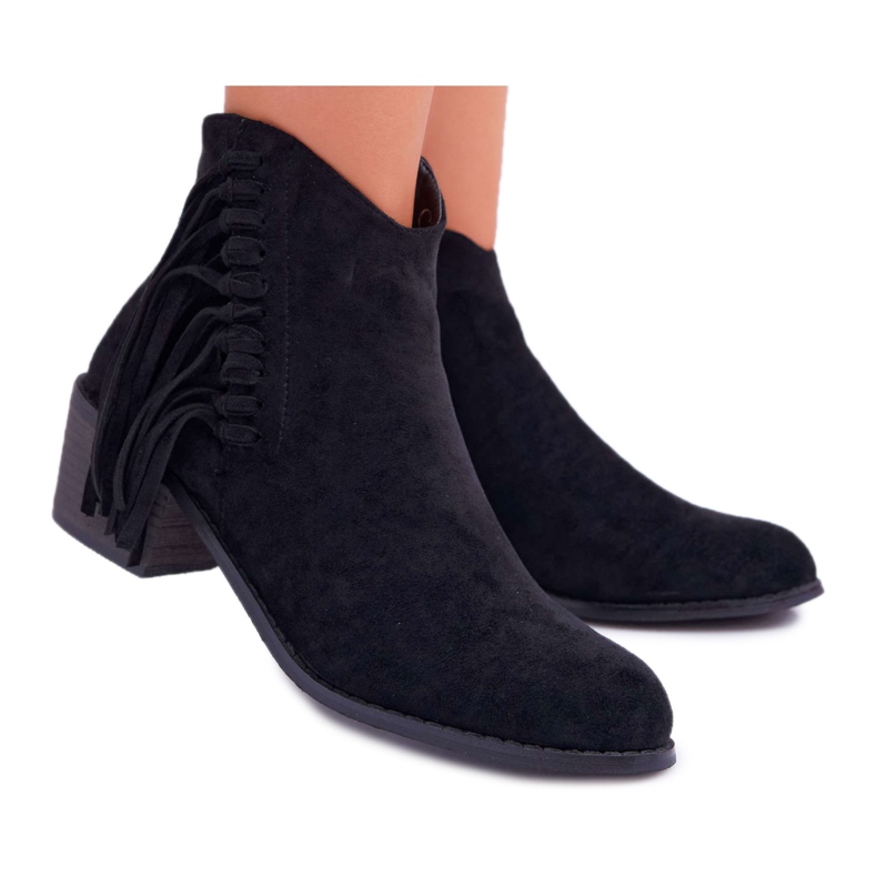 Black Agnes Women's Cowboy Boots