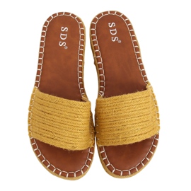 Honey espadrilles slippers 7970-PL Yellow
