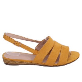 Sandals honey espadrilles 9291 Amarillo yellow