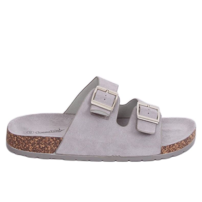 Gray scholka slippers BL3100-SF Gray grey