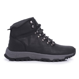 Men's Trekker Leather Shoes Big Star Black EE174201 Men's Trekker Leather Shoes Big Star Black EE174201
