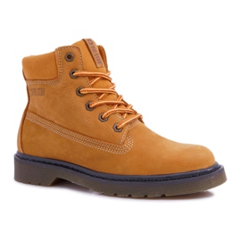 Women's Boots Trappers Big Star Camel EE274013 brown