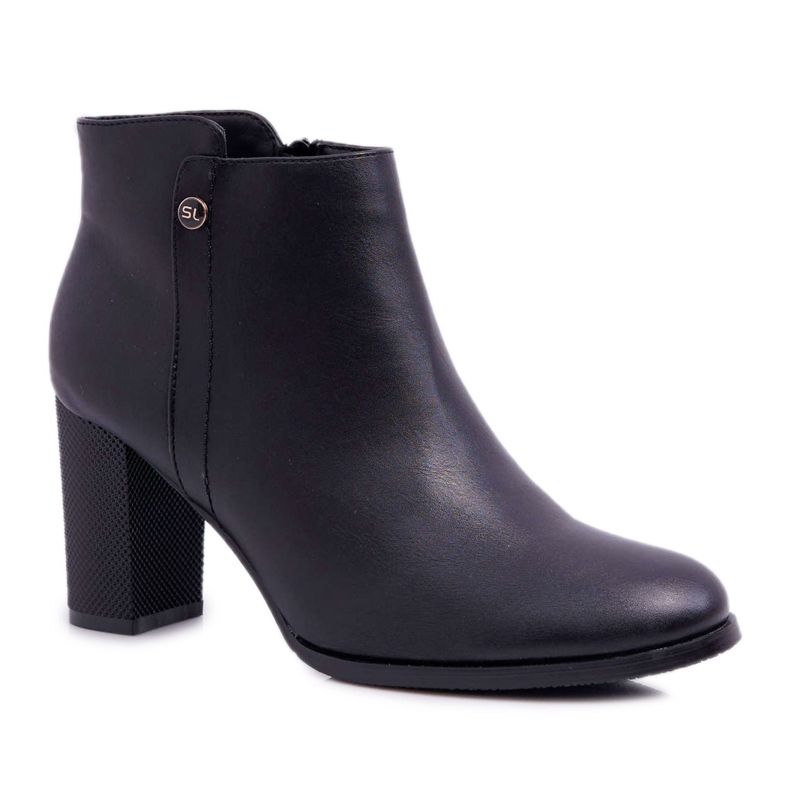 Women's Boots On High Heel Sergio Leone Black BT518