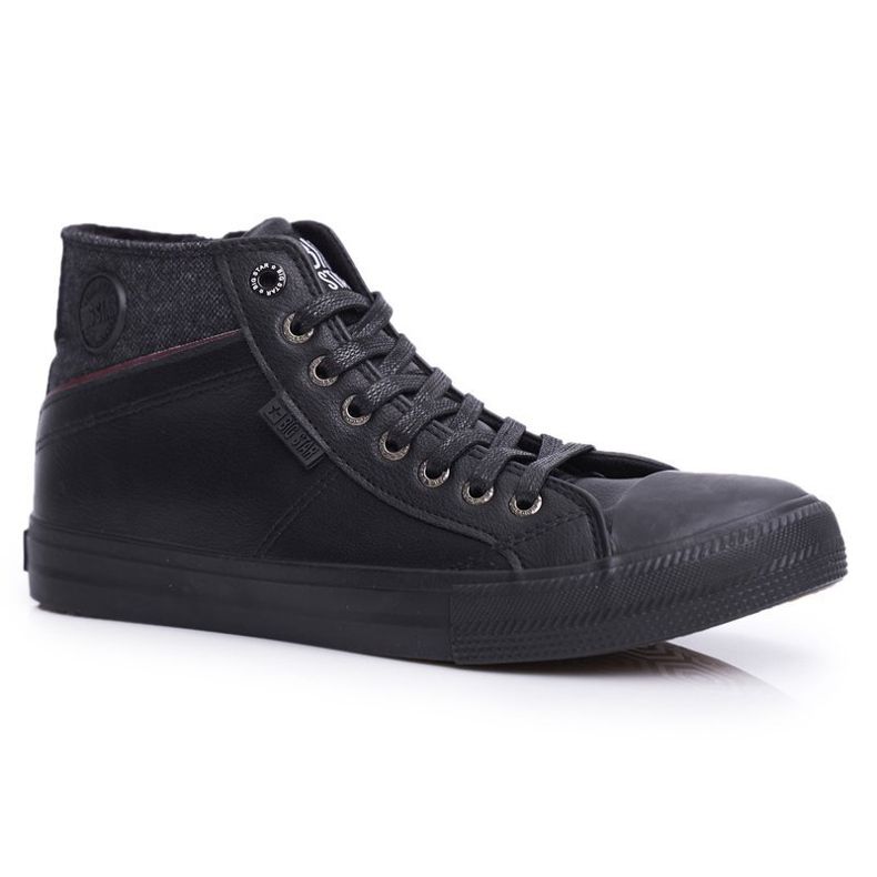 Men's Sneakers High Big Star Black EE174102