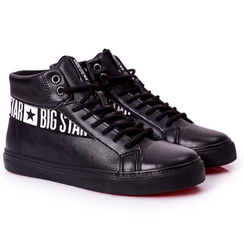 Men's Sneakers Low Big Star High Black EE174339