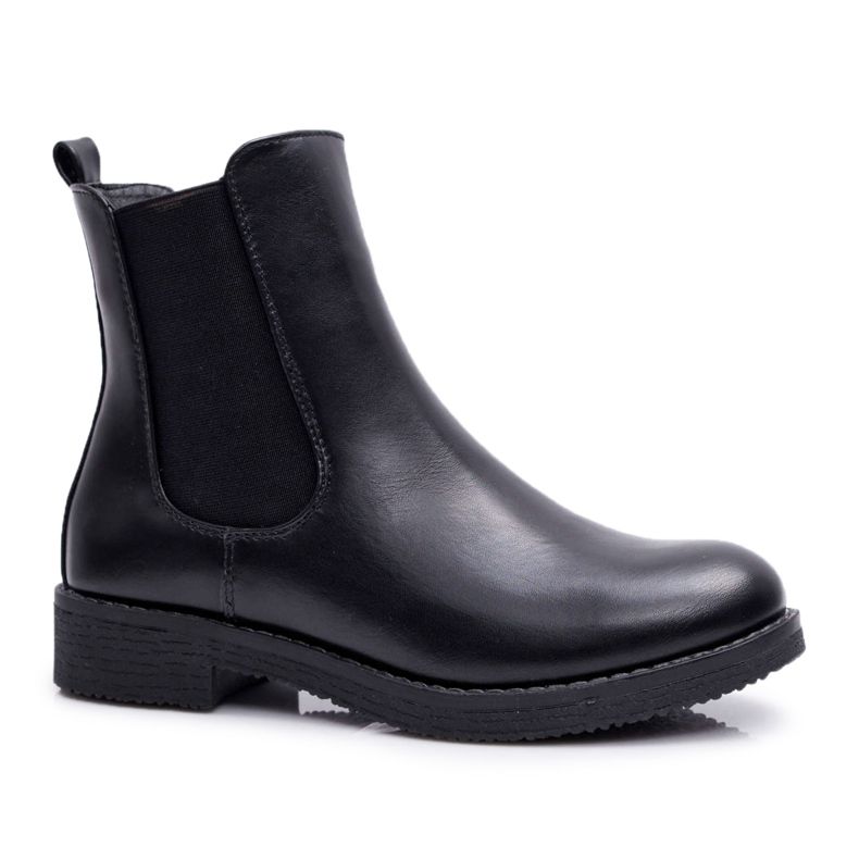 EVE Women's Booties Jodhpur Black 8BT35-1489