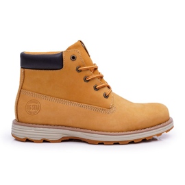 Men's Leather Boots Big Star Camel EE174227 brown Men's Leather Boots Big Star Camel EE174227 brown