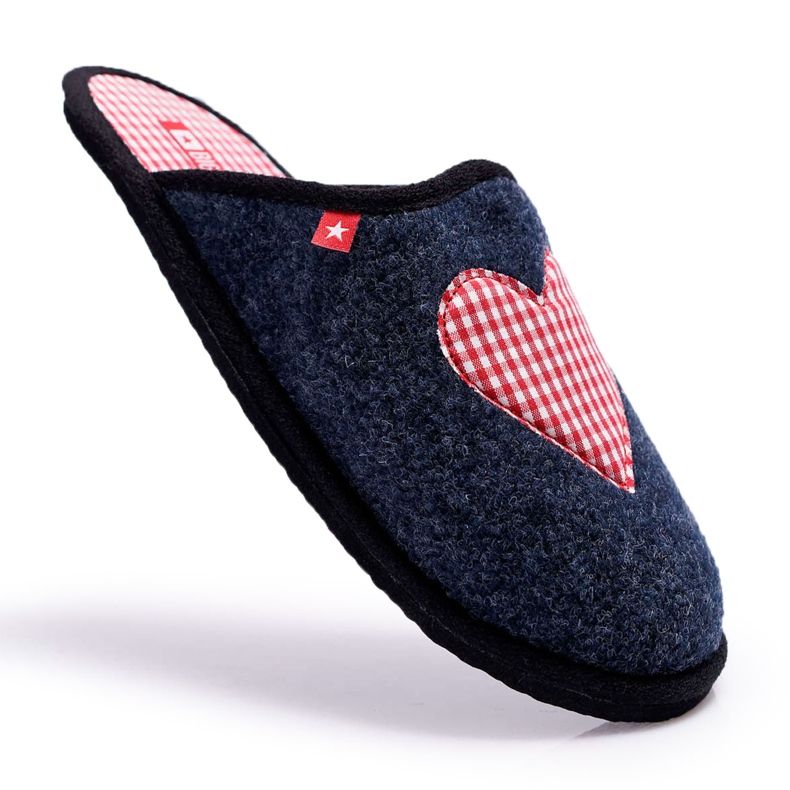 Women's Home Slippers Big Star Navy Blue D267800A