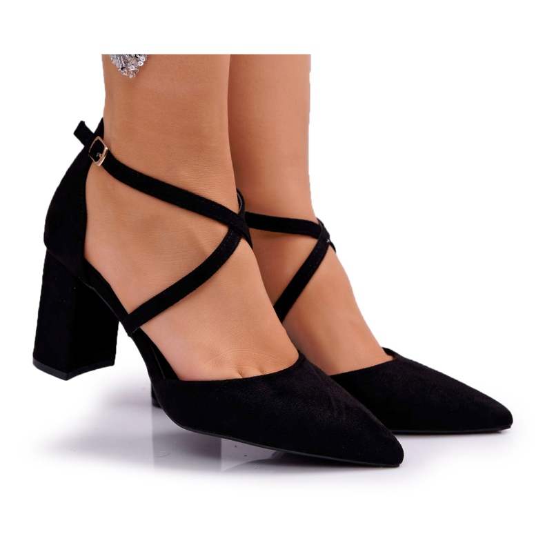 PS1 Women's Pumps On A Heel In Spitz Black Future