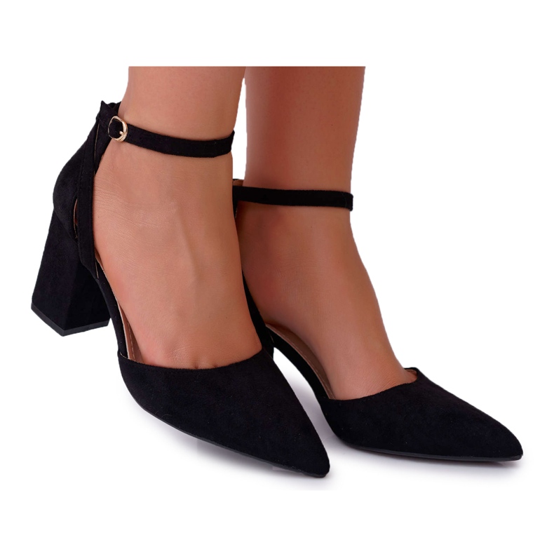 SEA Women's Pumps On A Heel In Spitz Black Samantha