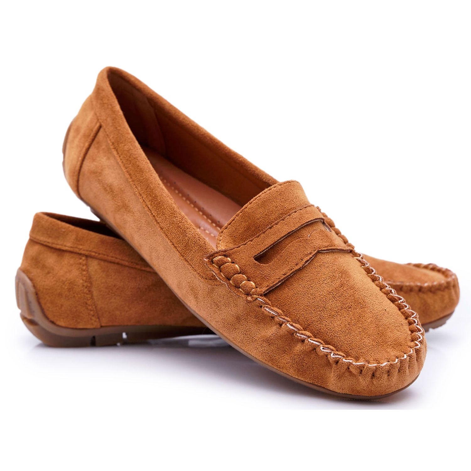 camel loafers womens