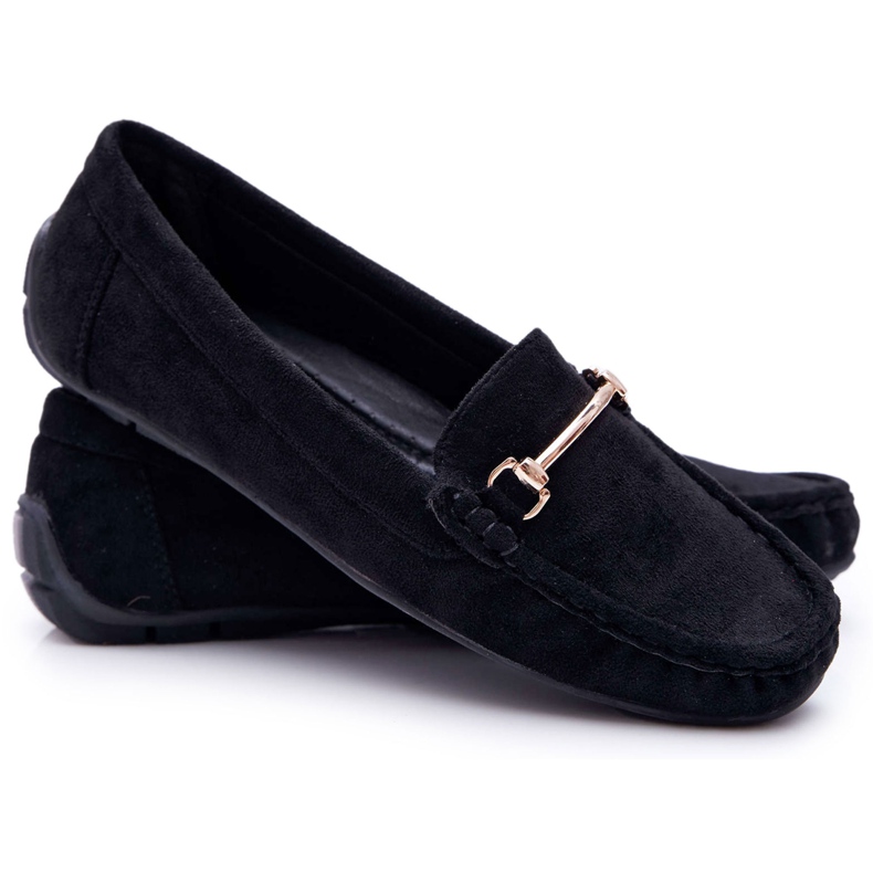 SEA Women's Black Loafers Suede from Sonnero