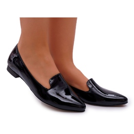 Nicole Women's Loafers Lacquered Loafers Black Sinedos Nicole Women's Loafers Lacquered Loafers Black Sinedos