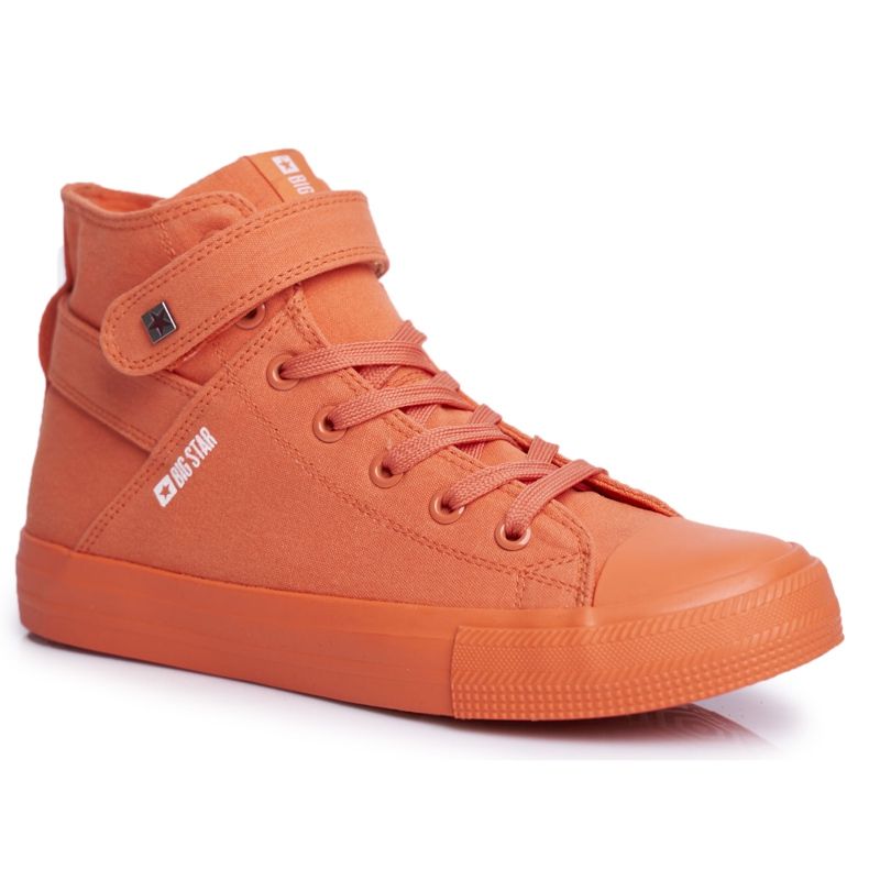 Women's Sneakers Big Star Orange FF274583