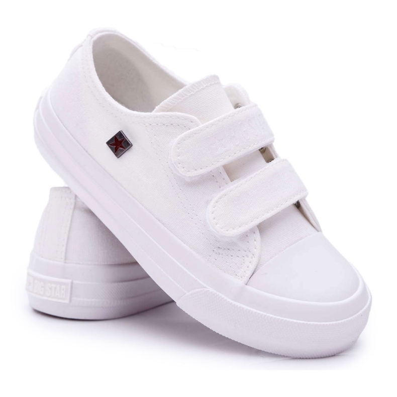 Children's Sneakers Children's Big Star With Velcro White FF374096 Children's Sneakers Children's Big Star With Velcro White FF374096