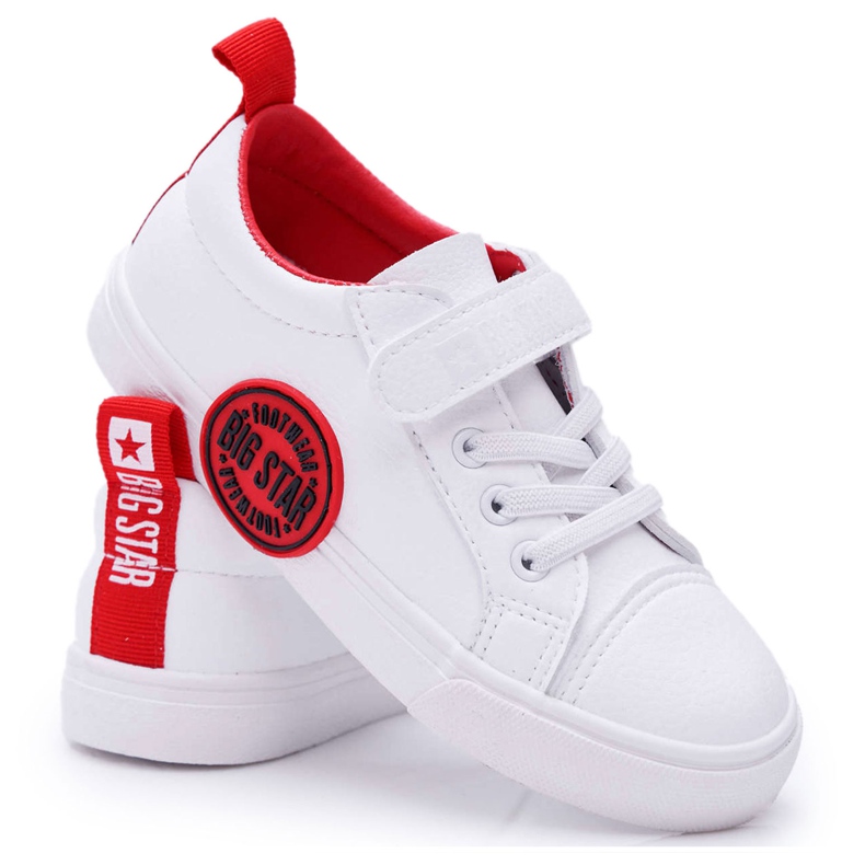 Children's Sneakers Children Big Star With Velcro White FF374088 ['white']