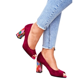 Women's Pumps Sergio Leone Suede Fuchsia PB135 Be Mine! pink Women's Pumps Sergio Leone Suede Fuchsia PB135 Be Mine! pink