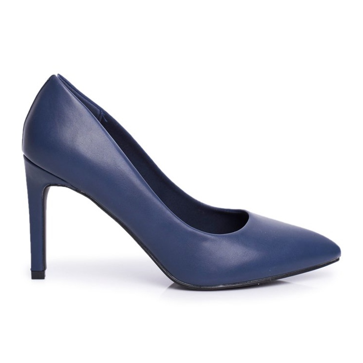 Vinceza Classic Women's High Heels Navy Blue Marinne Vinceza Classic Women's High Heels Navy Blue Marinne
