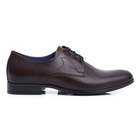 Men's Brogues Shoes Casual Nikopol Leather Brown 1735 Men's Brogues Shoes Casual Nikopol Leather Brown 1735