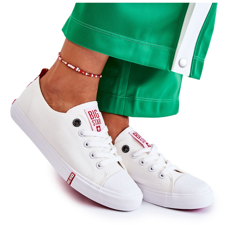 Women's Sneakers Big Star White FF274087