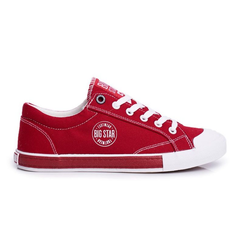Women's Sneakers Big Star Red FF274226