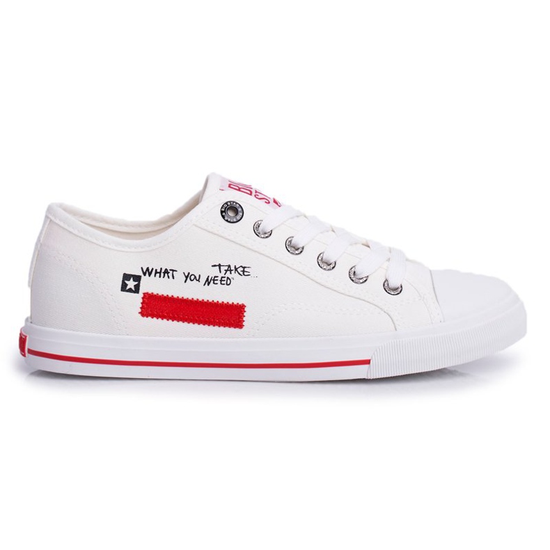 Women's Sneakers Big Star White FF274079