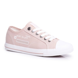 Women's Sneakers Big Star Pink FF274080