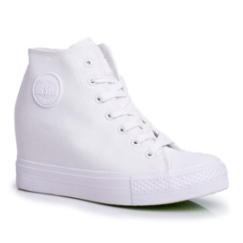 Women's Sneakers Big Star White FF274A192 Women's Sneakers Big Star White FF274A192