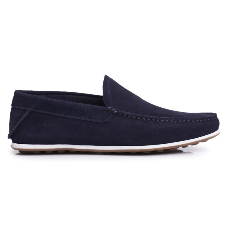 Men's Loafers GOE Navy Blue Nubuck FF1N3059