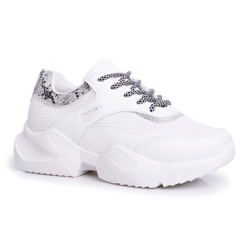 PS1 Women's Sport Shoes White Snake Giselle