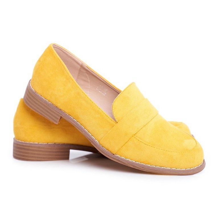 SEA Women's Brogues Suede Yellow Cintra