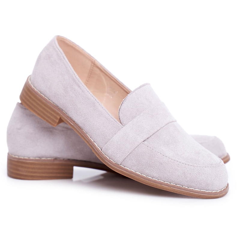 SEA Women's Brogues Suede Gray Cintra grey
